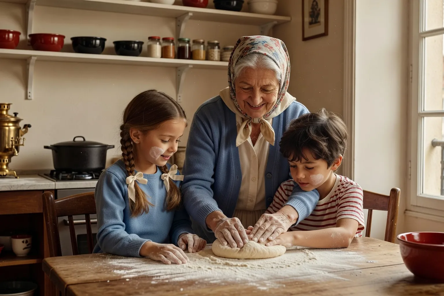 La babouchka, pilier de la transmission culturelle russe : entretien