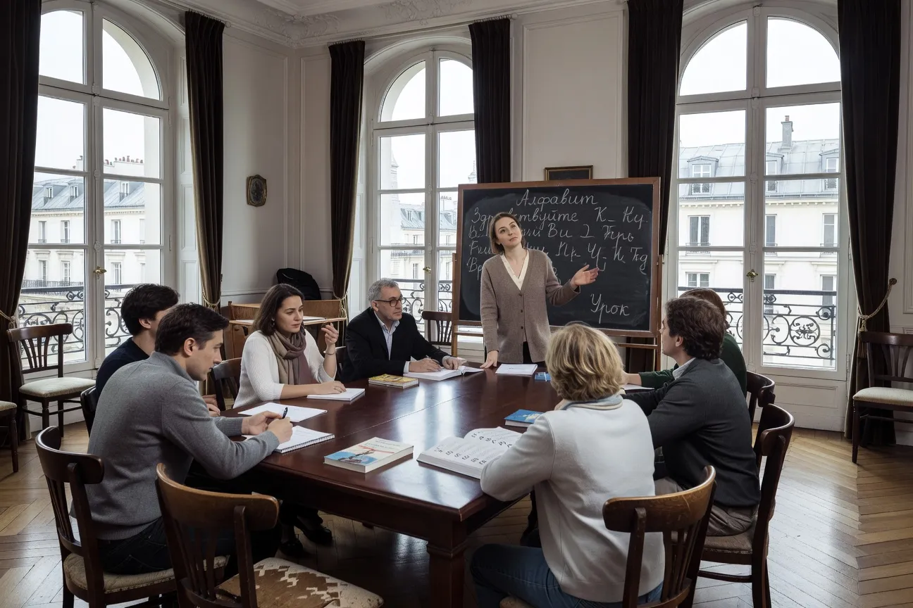 Cours de russe adulte débutant à Paris 2026 : instituts, alliances, communautés et ressources inattendues