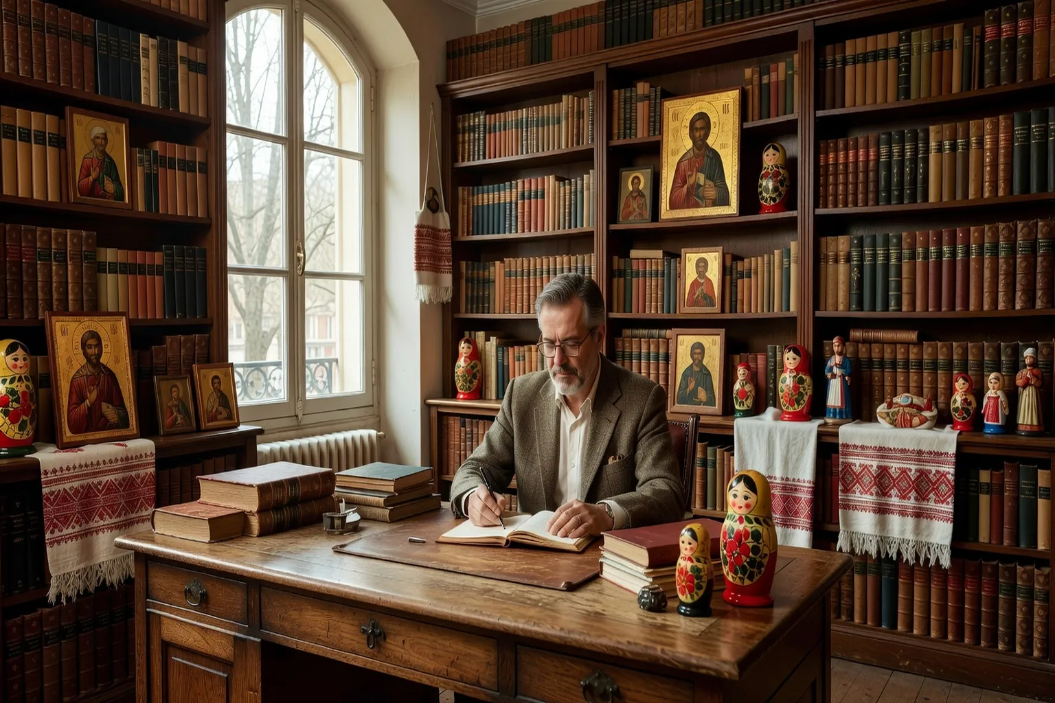Pierre Aubertin, anthropologue spécialiste cultures slaves (portrait éditorial)